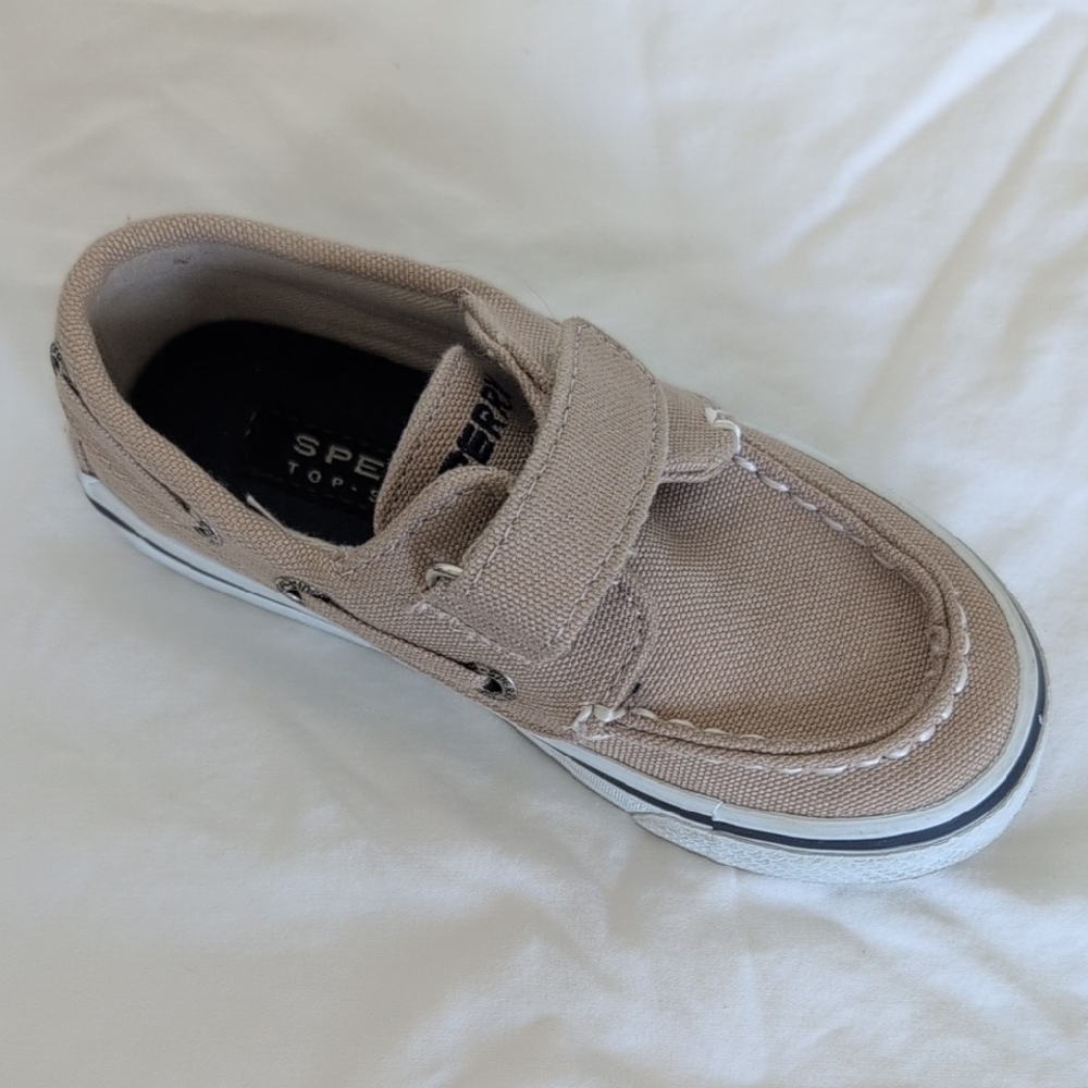Sperry Kids Tan Boat Shoes